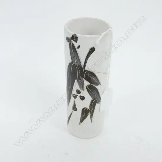 PETER COLLIS VASE H.165mm SIGNED TO SIDE