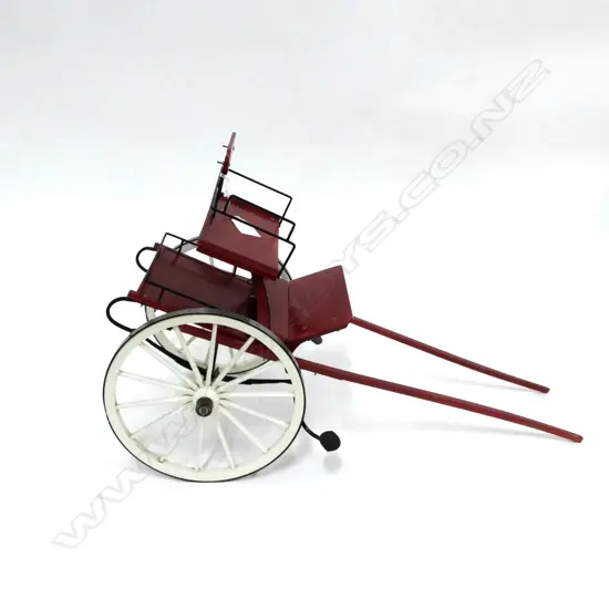 FINE HAND MADE MODEL HACKNEY CART  L.560mm