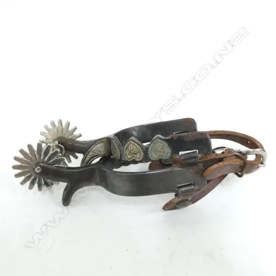 PAIR VINTAGE SPURS (W.W.)