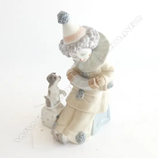 LLADRO CLOWN & DOG #5279 H.145mm