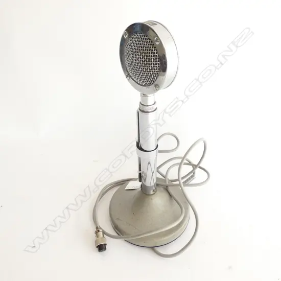 VINTAGE MICROPHONE ASTATIC G-STAND D-104 H.310mm
