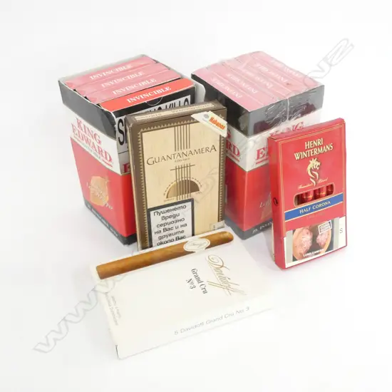 ASST KING EDWARD/DAVIDOFF + HABANOS CIGARS