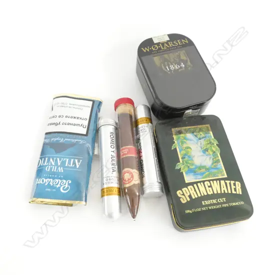 ASST PIPE TOBACCO AND ASST CIGARS