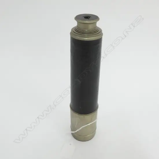 LATE 19thC ENGLISH 4 DRAW TELESCOPE L.940mm max