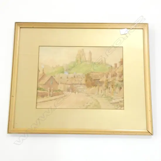 CHARLES HENRY HOWORTH (1856 - 1945) W/C 280x370mm