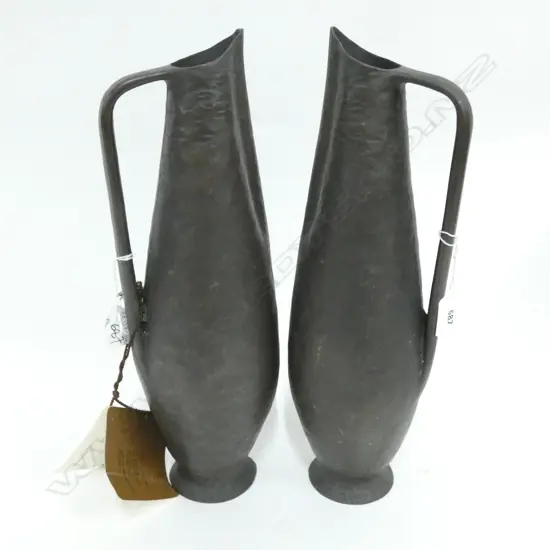 PR LG VERY HEAVY GERMAN METAL EWERS - H. 380MM (SWING TAG ATTACHED TO ONE)