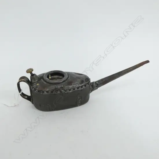 VINTAGE JOSEPH KAYE & SONS OIL CAN L. 265mm