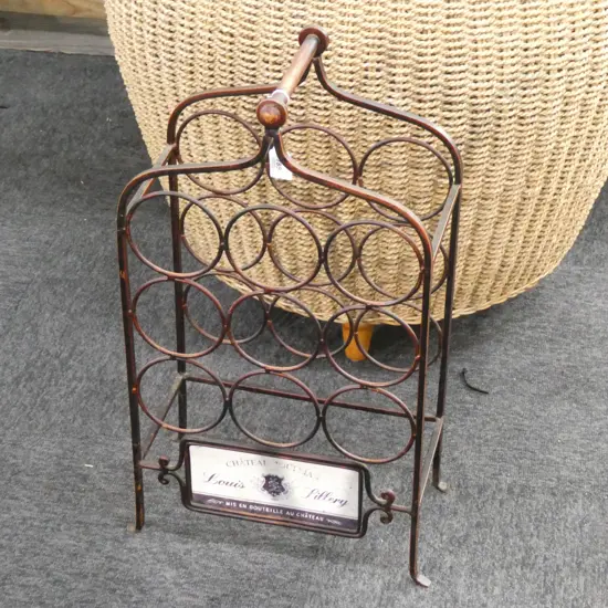 METAL WINE RACK H.600mm