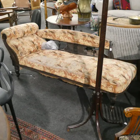 VICTORIAN CHAISE LOUNGE...