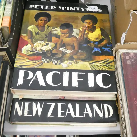 2 VOLS. PETER MCINTYRE 'PACIFIC' & 'NZ' [ONE VOLUME IS SIGNED BY McINTYRE]