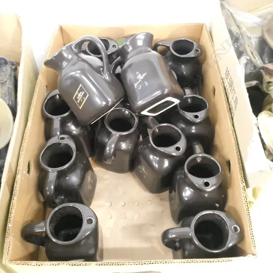 APPROX 16 JOHNNIE WALKER WHISKEY WATER JUGS