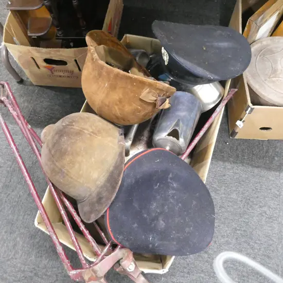 LOT BBQ /EP WARE RIDING HATS ETC