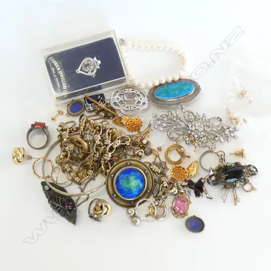 BAG OF COSTUME JEWELLERY