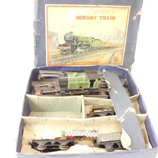 HORNBY TRAIN NO 201 TANK GOODS SET (18219)