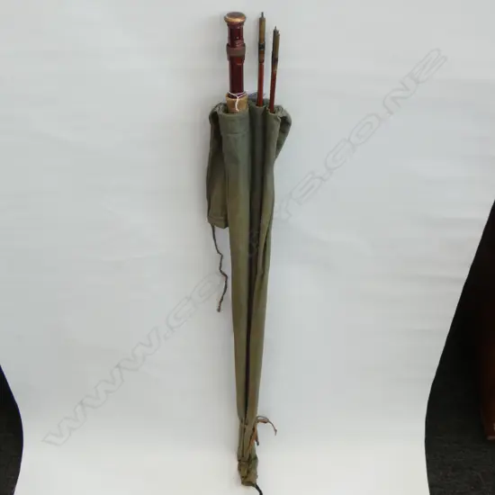 3 PCE SPLIT CANE MILLWARD FLYMASTER 9'4'' + SPARE TOP