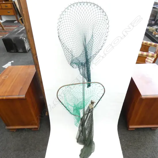 3 LANDING NETS; MCLEAN 450MM L, OTHER AND KEENETS