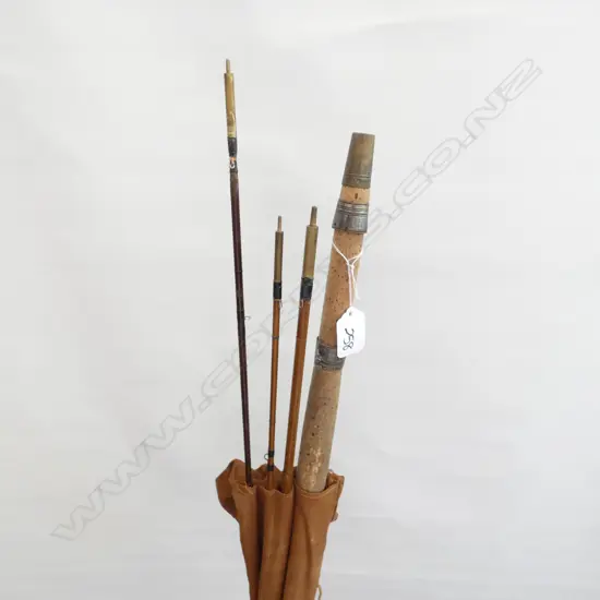 3 PCE GREENHEART 9' FLY ROD PLUS EXTRA TOP