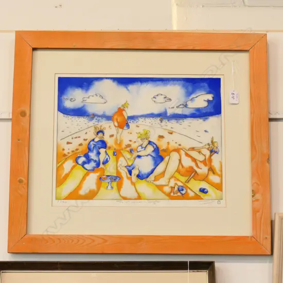 JOHN MARSHALL 'LAST CUPCAKE IN BRIGHTON' LIMITED EDT PRINT