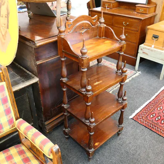 4 TIER WHATNOT 1030 MM H 460MM W