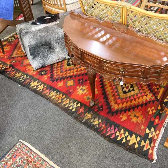 SIRJAN PERSIAN RUG 260 X 134mm. 160A