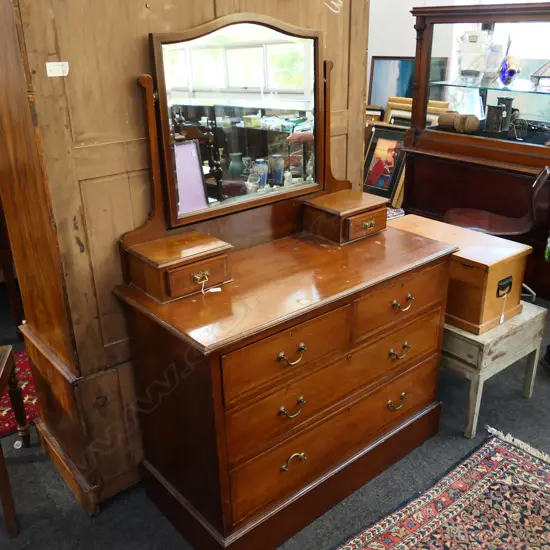 EDWARDIAN SHEARTON REVIVAL DRESSING TABLE 1080MM W  