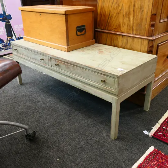 SHABBY CHIC MID CENTURY COFFEE TABLE 1170MM L