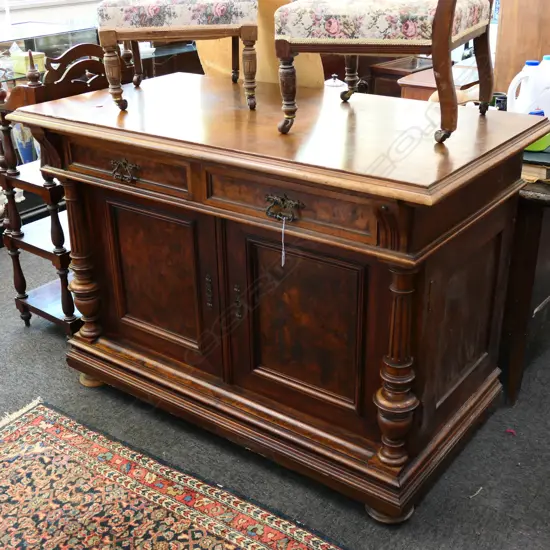 CONTENENTIAL 19TH CENT. SIDEBOARD FOOT AF 1440MM W 750MM D 1000MM H