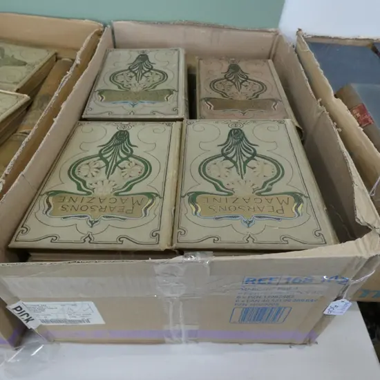 BOX LOT PEARSON'S MAGAZINES C. 1900