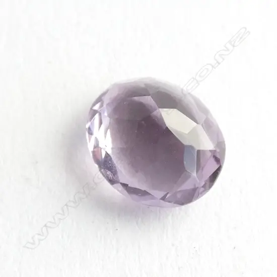 6.45CT OVAL PURPLE AMETHYST 