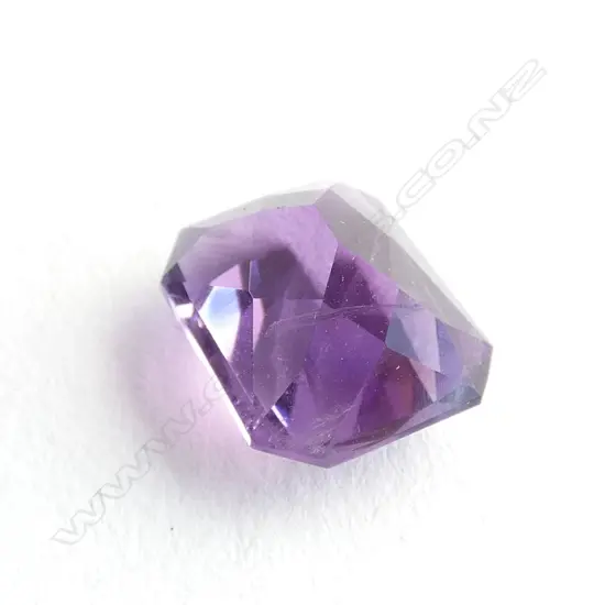 5CT FACETED PURPLE AMETHYST 