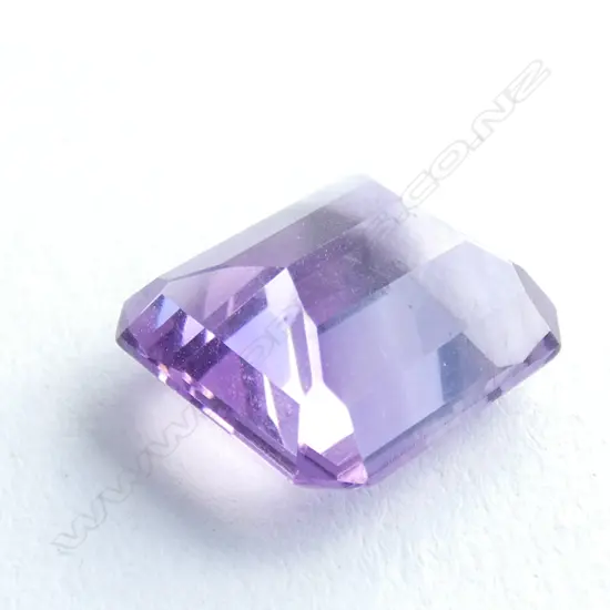 7.1CT SQUARE PURPLE AMETHYST