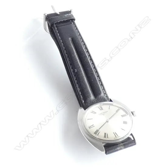 (026) c1970S LONGINES STAINLESS W/WATCH RUNNING