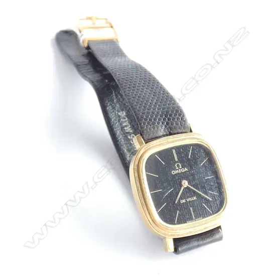 (19496)VINTAGE OMEGA DE VILLE WRIST WATCH WORKING