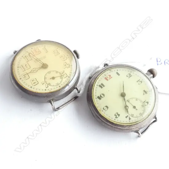 2 EARLY 20thC WRIST WATCHES