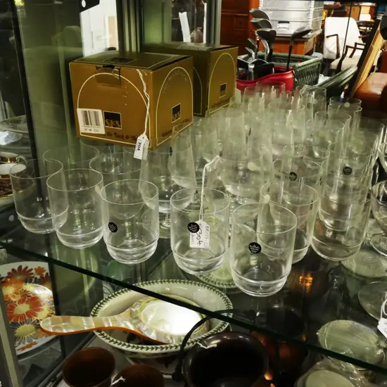 4 BOXES ROSENTHAL GLASSES (23 GLASSES) ASST. STYLES - IN ORIGINAL BOXES