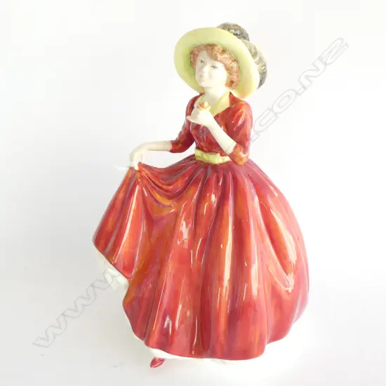 R/DOULTON FIGURINE 'A SINGLE RED ROSE' HN3376 H.210mm