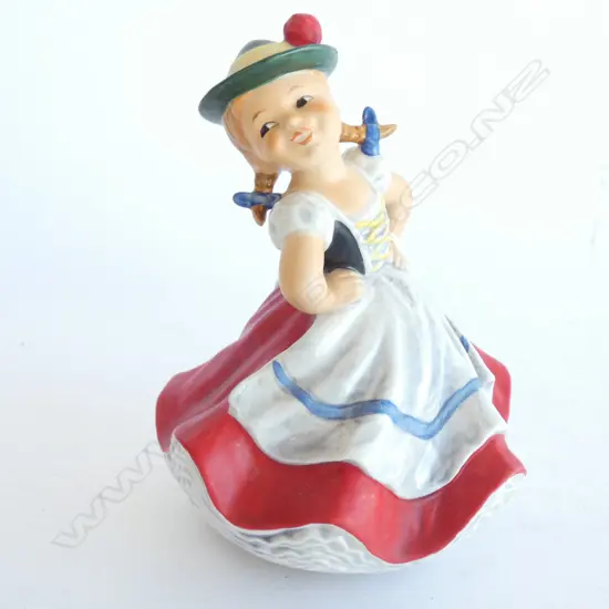 HUMMEL GOEBEL MUSICAL FIGURINE - SUPERSTAR FF293 - C1967  (NOT WORKING) H. 175MM 