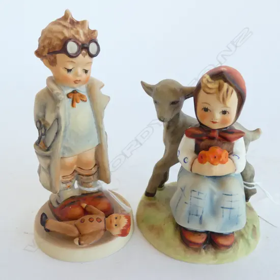 PR HUMMEL FIGURINES; #127 DOCTOR & #182 GOOD FRIENDS H. 130MM