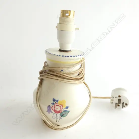 POOLE TABLE LAMP (NO SHADE)