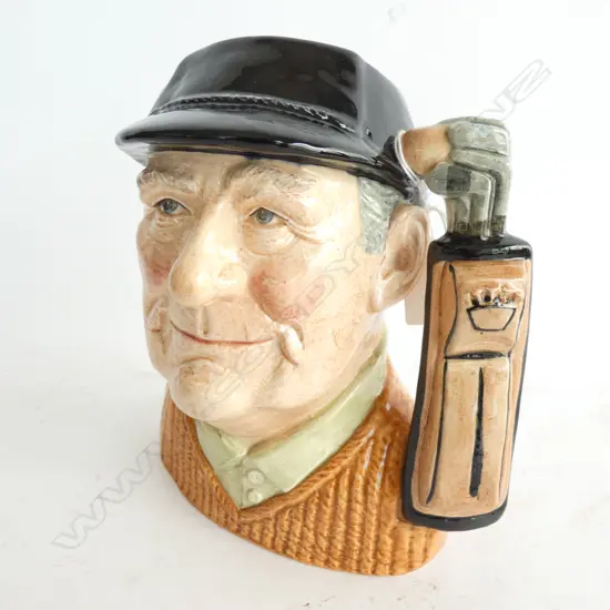 ROYAL DOULTON GOLFER JUG D6623 H. 200MM
