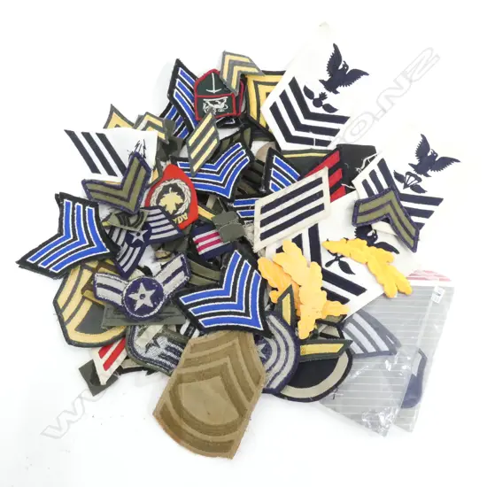 BAG ASST. MILITARY PATCHES 
