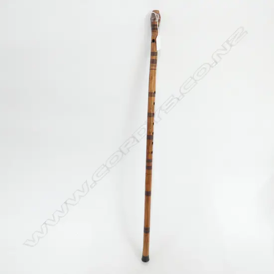 VINTAGE. INDIAN WOODEN FLUTE L.750mm 