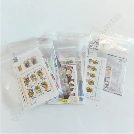 HOLD##### COLLECTION ON NZ DECIMAL STAMP MINIATURE SHEETS