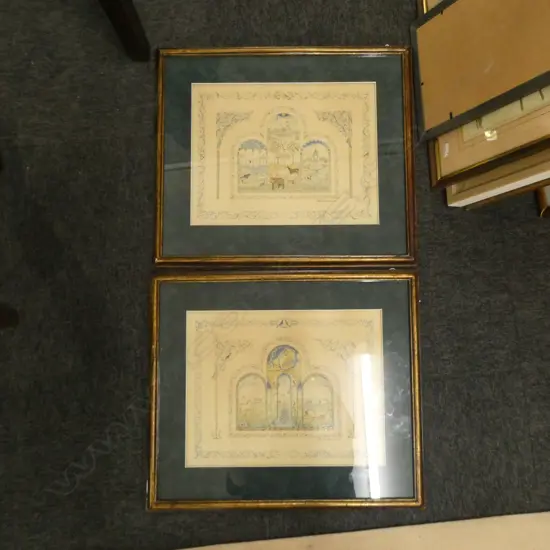 TWO ISABELLE BRENT LITHOGRAPHS...