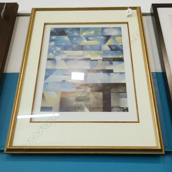 COLIN MCCAHON PRINT FRENCH BAY 380x285mm