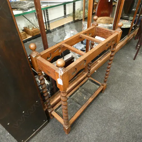 BARLEY TWIST UMBRELLA STAND W.610mm