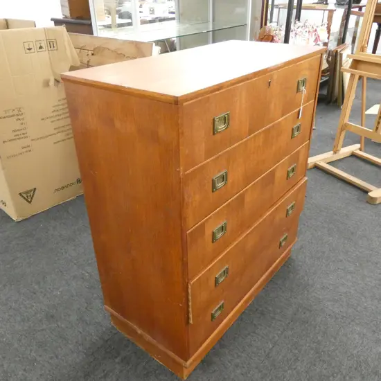 RETRO CAMPAIGN STYLE CHEST...