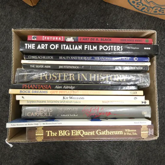 BOX OF BOOKS - POSTER & POP ART