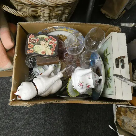 BOX LOT ASST. CHINA ETC