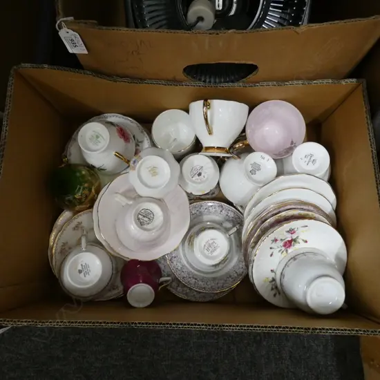 BOX LOT ASST. CHINA, TRIOS ETC